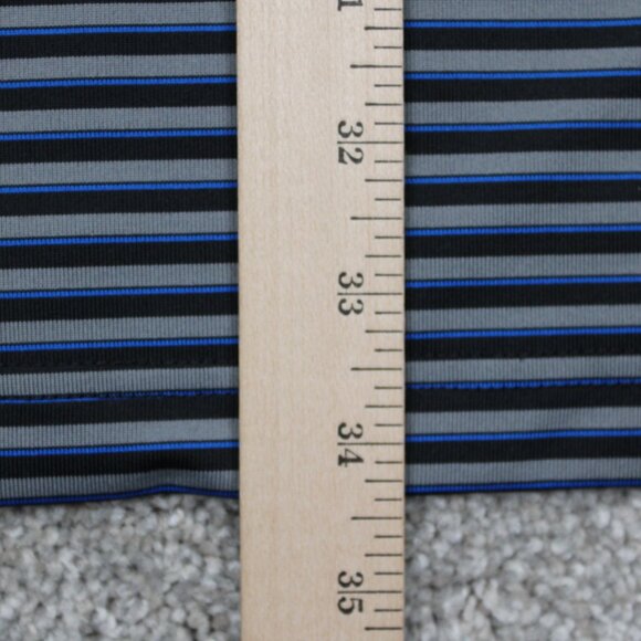 Callaway Opti-Dri Polo Shirt Adult 2XL XXL Blue/Gray/Black Short Sleeve Pullover - Picture 12 of 13